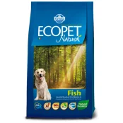 Сухой корм Farmina Ecopet Natural Adult Medium для взрослых собак средних пород с чувствительным пищеварением, с рыбой, 12 кг