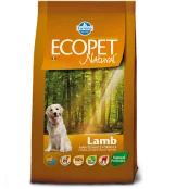 Сухой корм Farmina Ecopet Natural Adult Medium для взрослых собак средних пород с чувствительным пищеварением, с ягненком, 12 кг