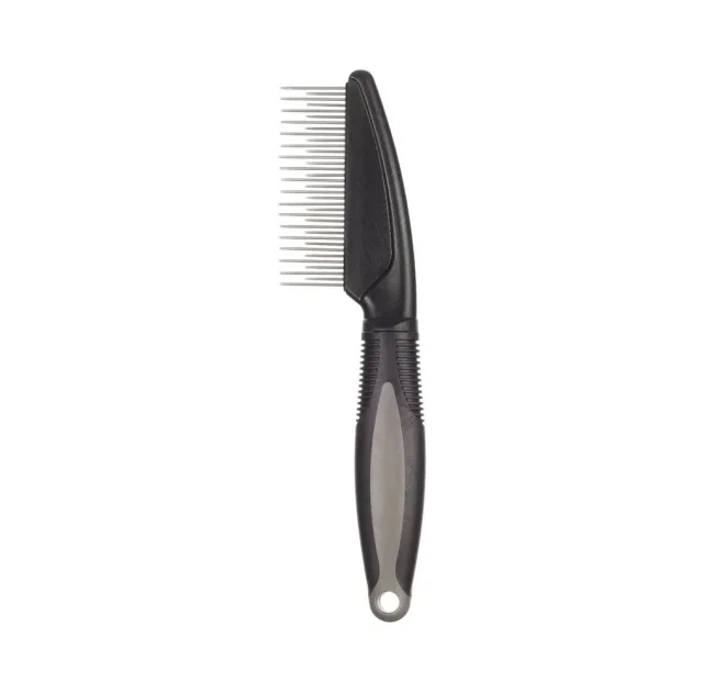 Гребінець Flamingo Comb Short/Long Comfort для собак, з короткими/довгими круглими зубцями (17/18 шт), 21×5.5 см