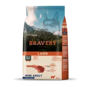 Сухой корм Bravery Lamb Mini Adult, взрослых собак мелких пород, с ягненком, 2 кг