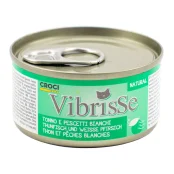 Консерва Croci Vibrisse для котів, тунець, біла риба, 70 г