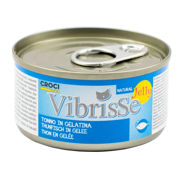 Консерва Croci Vibrisse Jelly для котів, тунець в желе, 70 г