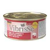 Консерва Croci Vibrisse Jelly для котів, тунець, креветки в желе, 70 г