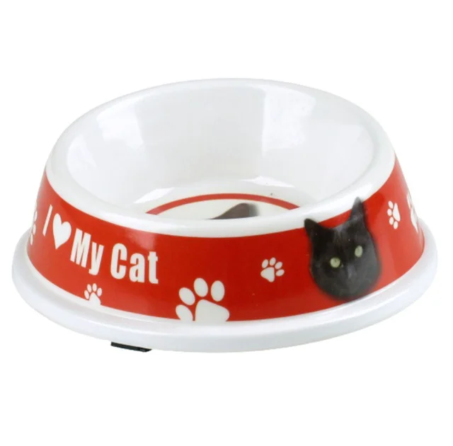 Миска Tatrapet для собак и кошек меламиновая, пластиковая, 0.15 л, 14.5 см
