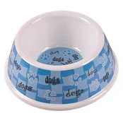Миска Tatrapet для собак и кошек меламиновая, пластиковая, 0.3 л, 16.5 см