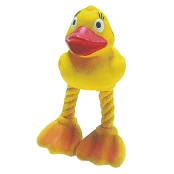 Игрушка Tatrapet Toys Fun для собак, латексная утка с пищалкой, 16 см