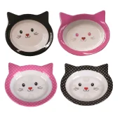 Миска Tatrapet для кошек, пластиковая, 16.5×15×2.8 см