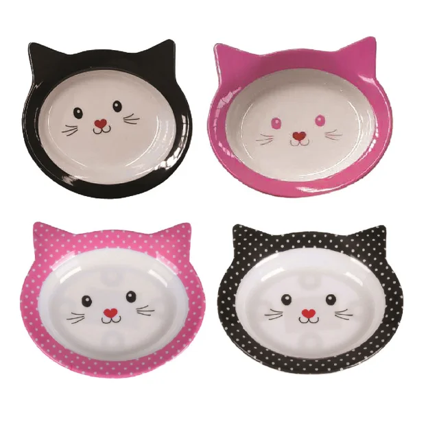 Миска Tatrapet для кошек, пластиковая, 16.5×15×2.8 см