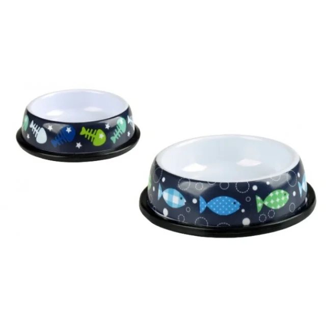 Миска Tatrapet для собак и кошек меламиновая Expert, пластиковая, 0.15 л, 13×4 см