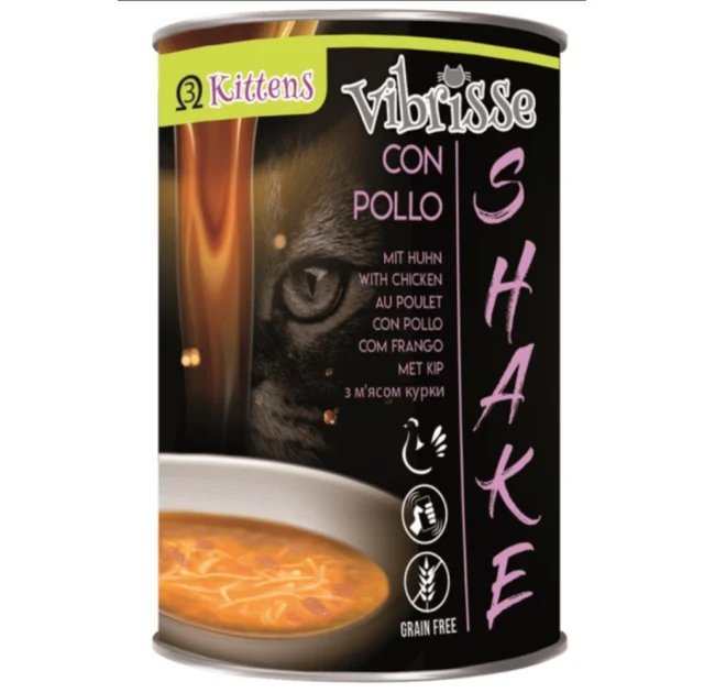 Вологий корм Croci Vibrisse Shake для котів, курка + Омега 3, 135 г