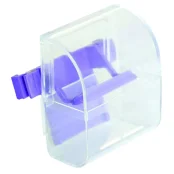 Годівниця Природа для птахів, з кріпленням, пластик, закрита, 75 мл