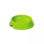 Миска Природа для кота плоская, 0.2 л, зеленая