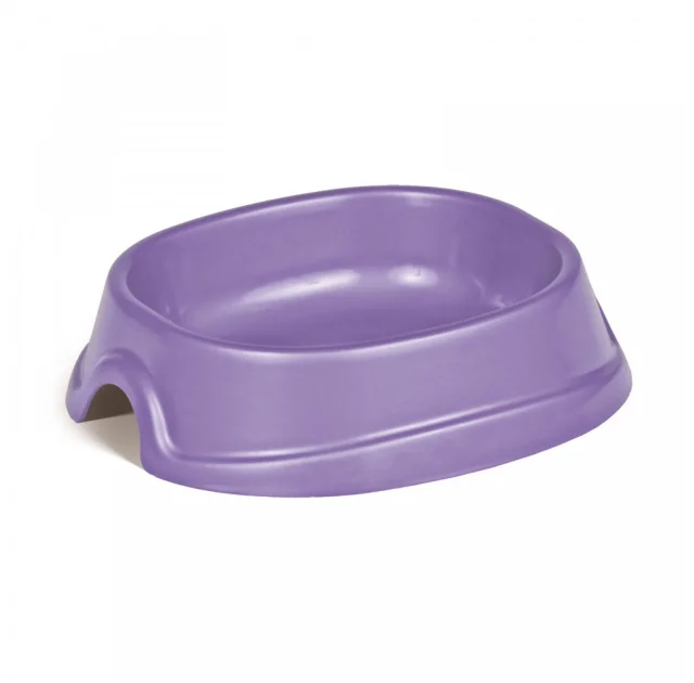 Миска Природа Модерн №0 для кошек и собак, 0.2 л, светло-фиолетовая