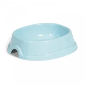 Миска Природа Модерн №1 для кошек и собак, 0.3 л, светло-голубая