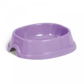 Миска Природа Модерн №1 для кошек и собак, 0.3 л, светло-фиолетовая