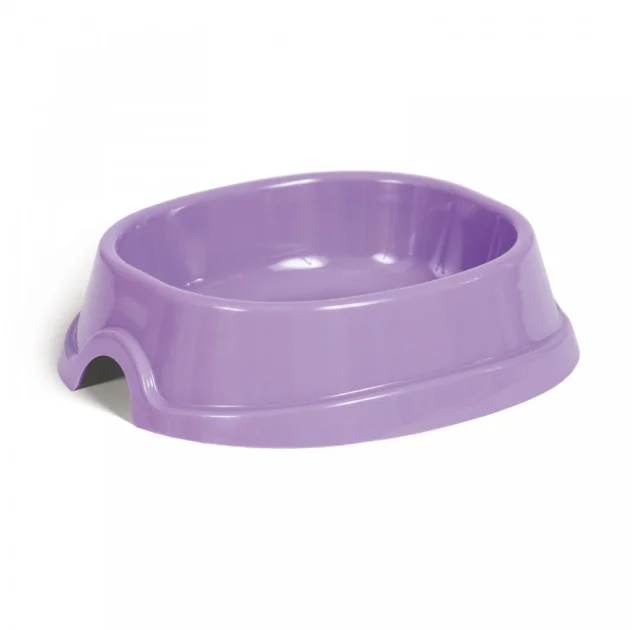 Миска Природа Модерн №1 для кошек и собак, 0.3 л, светло-фиолетовая