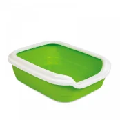 Туалет Природа Comfort L для кошек, лайм, 49×39×15 см