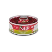 Влажный корм Farmina N&D Quinoa Urinary, Duck&Cranberry Adult для кошек, для профилактики мочекаменной болезни, утка, киноа, клюква и ромашка, 80 г