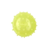 М'яч шипований AnimAll Fun з пищалкою для собак, 45 мм, жовтий