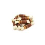 Лакомство Селянські Смаколики для собак, кальциевые косточки с уткой и курицей, 7 см,  500 г