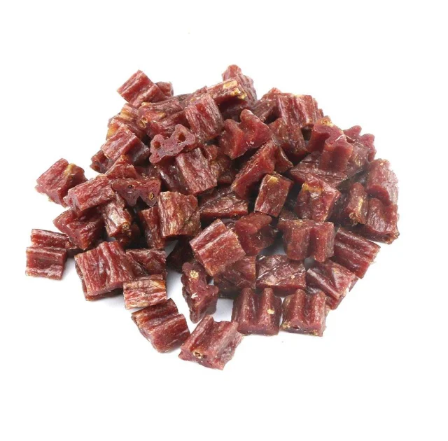 Ласощі Селянські Смаколики для собак, качині кубики з комахами, 1×1×1 см, 500 г