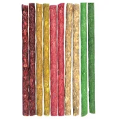 Палочки Селянські Смаколики для собак, цветные жевательные 12, 5 см,  8-9 гр, 100 шт в уп.