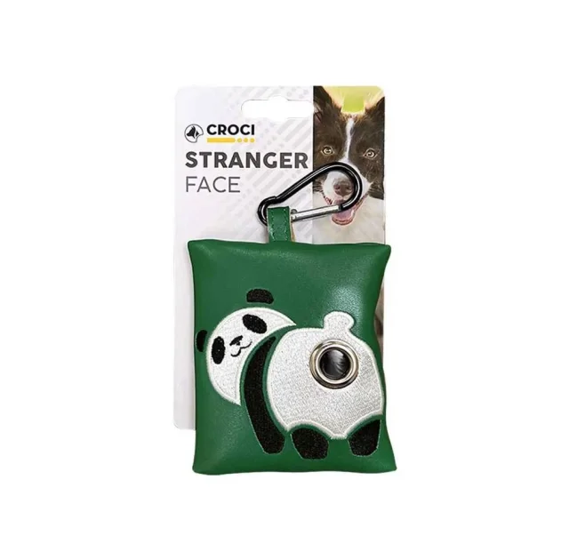 Міні-сумка з пакетами для фекалій Panda 10, для тварин, 5×8.5 см, 2 шт/уп