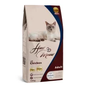 Повнораціонний сухий корм HowMeow Adult Cat для дорослих котів, з куркою, 15 кг