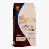 Повнораціонний сухий корм HowMeow Kitten для кошенят, з куркою, 2 кг