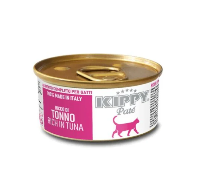 Консервы Kippy Pate для взрослых кошек, паштет с тунцем, 85 г