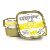 Вологий корм Kippy для котів, паштет з курятиною, 90 г