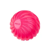 Іграшка AnimAll Fun м'яч хвиля з пищалкою, для собак і котів, 65 мм, рожевий