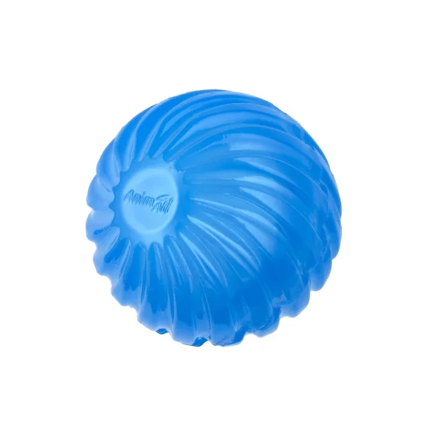 Игрушка AnimAll Fun мяч волна с пищалкой, для собак и кошек, 65 мм, синий