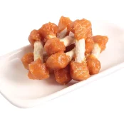 Лакомство AlfPet AS24 для собак, куриные гантельки мини, 500 г