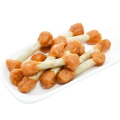 Лакомство AlfPet AS25 для собак, куриные гантельки, 500 г