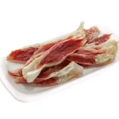 Лакомство AlfPet AS31 для собак, кроличьи уши с уткой, 500 г