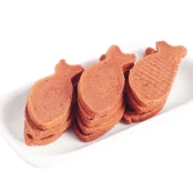 Лакомство AlfPet AS40 для собак, филе лосося в форме рыбки, 500 г