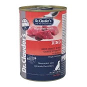 Влажный корм Dr.Clauder's Selected Meat Beef для собак, говядина, 400 г