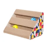 Дряпка картонна AnimAll "Трикутник", 18×26×18 см