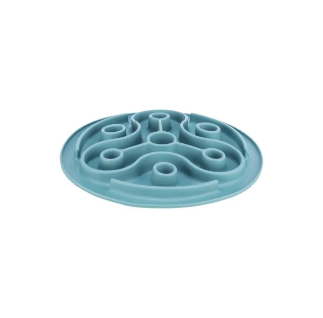 Миска для повільного годування Trixie Slow Feed, для собак, 28 см, блакитна