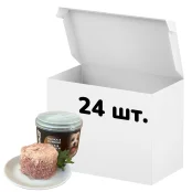 Упаковка консервов AnimAll для собак, утка с курицей в нежном желе, 195 г, 24 штуки