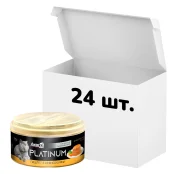 Упаковка консервів AnimAll Platinum для котів, ніжний паштет з курки, 70 г, 24 штуки