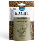 Корм Природа Биовит «Черепашки» для пресноводных черепах, гранулированный (палочки), 25 г