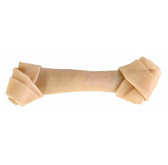 Кісточки Trixie Knotted Chewing Bones для собак, натуральна шкіра, 18 см, 80 г, 5 штук в пакуванні