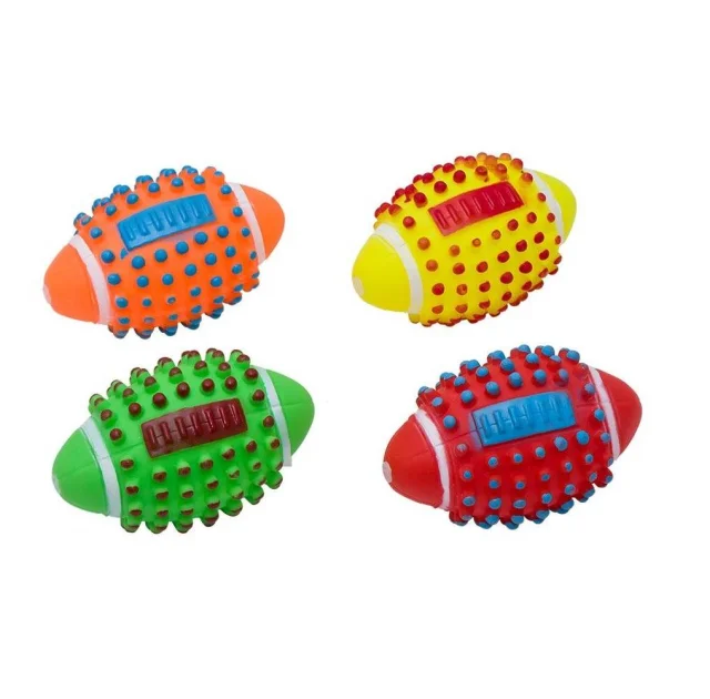 Іграшка Eastland М'яч регбі для собак, вініл, 11.5 см, кольори в асортименті