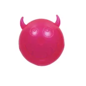 М'яч AnimAll Fun для собак чортик з пищалкою, 45 мм, рожевий