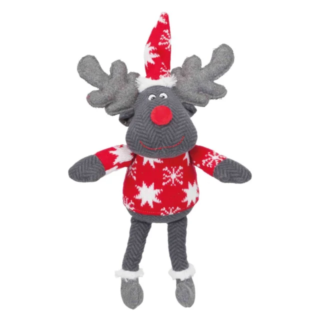 Игрушка Trixie Assortment Reindeers Рождественский олень, для собак, плюш, 42 см