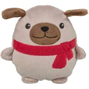 Игрушка Trixie Рождественский пес для собак, со звуком, плюш, 16 см
