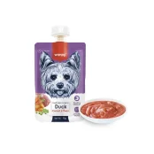 Крем-суп Wanpy Duck Carrot & Pea для собак, утка с морковью, 90 г