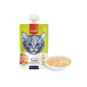 Крем-суп Wanpy Tuna Chicken & Carrot для котів, тунець і курка з морквою, 90 г